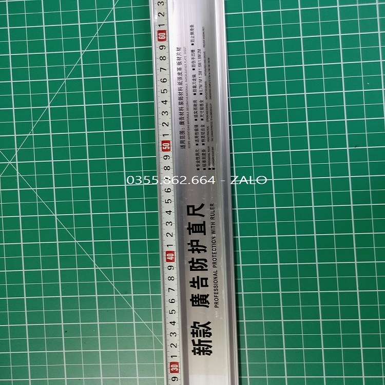Thước nhôm chống trơn trượt