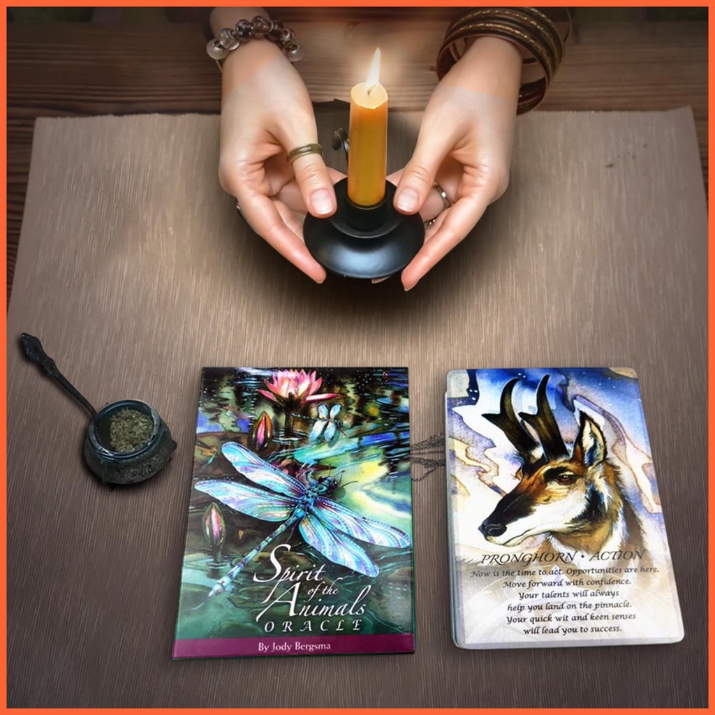 Bộ Bài Tarot Tiếng Anh Hình Động Vật