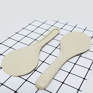 Thìa đơm xới cơm lúa mạch - bề mặt chống dính