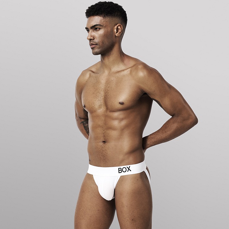 [ORLVS]Men's Underwear Men Sexy Briefs Jockstrap Pouch Cuecas Man Cotton Panties Thongs Mesh Underpants Gay Slip Homme Srting or6603