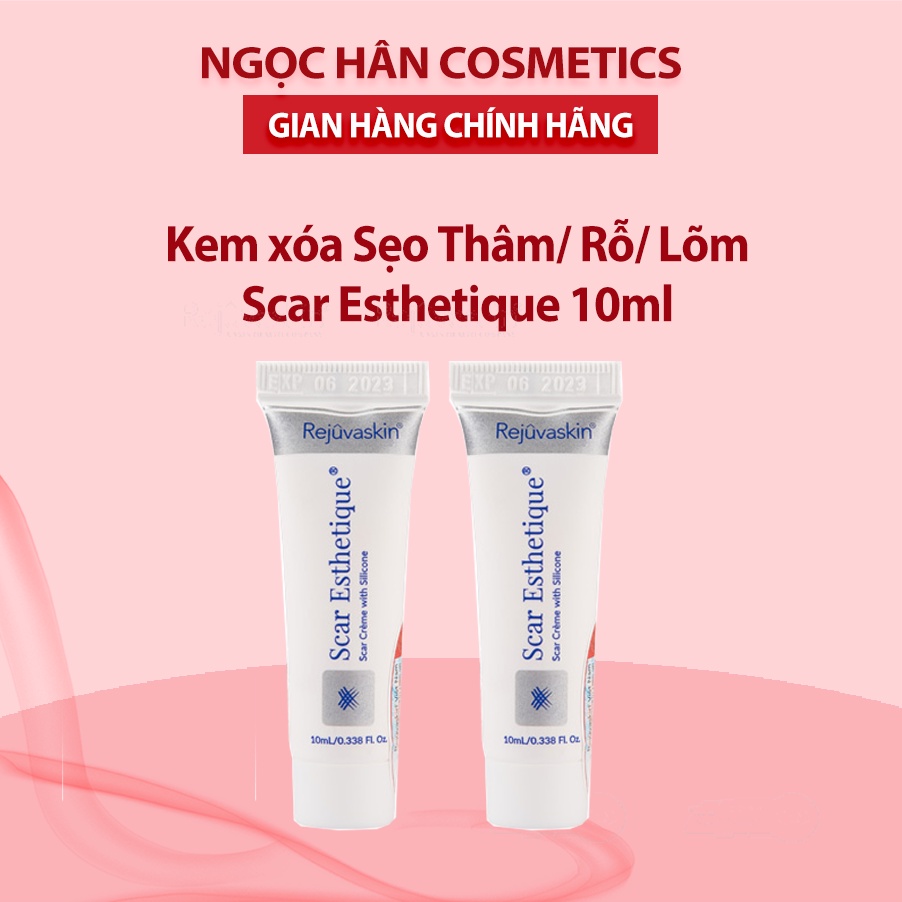 Kem xóa Sẹo Thâm, lấp đầy Sẹo Rỗ, Sẹo Lõm Scar Esthetique 10ml của Rejuvaskin