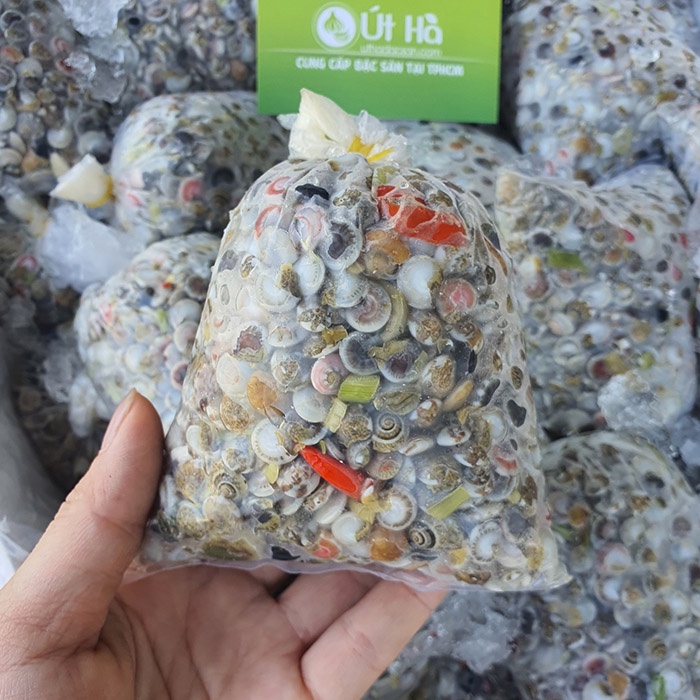 ỐC RUỐC - ỐC GẠO Quảng Ngãi Bịch Khoảng 350Gr - Út Hà Đặc Sản
