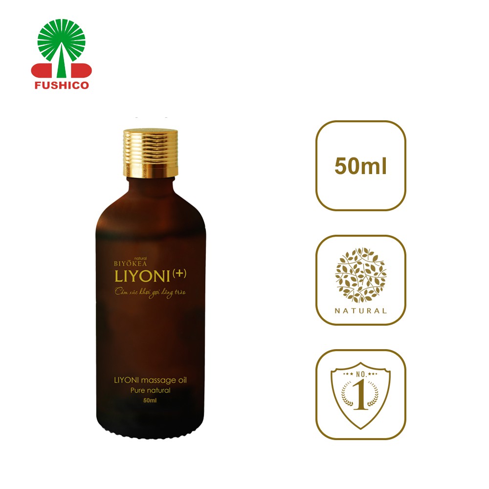 Dầu Bôi Trơn Massage Tăng Khoái Cảm Kích Thích Hưng Phấn LIYONI+ (Hương Nam Tính) Dung Tích 50ml