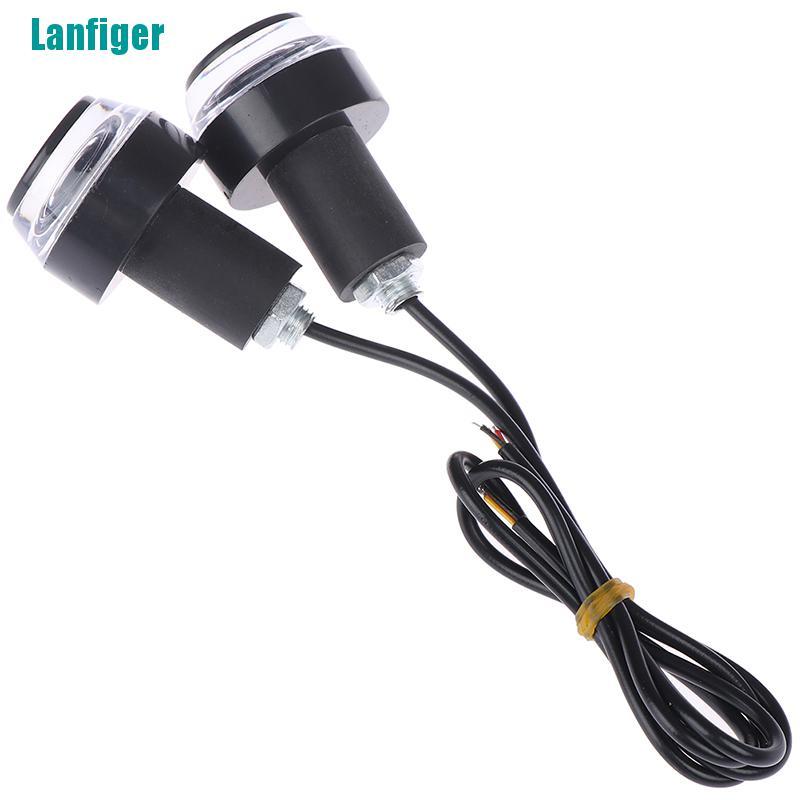 Bộ 2 Đèn LED Xi Nhan Gắn Tay Lái Xe Mô Tô
