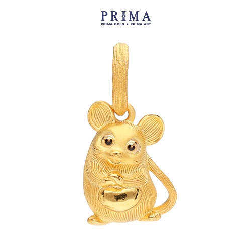 PRIMA Mặt Dây Chuyền Vàng 24K - BST Zodiac - Tuổi Tý May Mắn - 111P1924