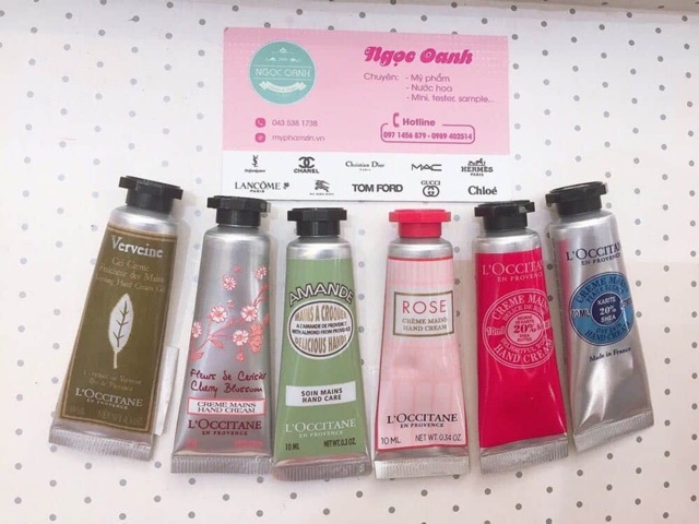 Kem dưỡng tay L'Occitane hand cream mini 10ml | BigBuy360 - bigbuy360.vn