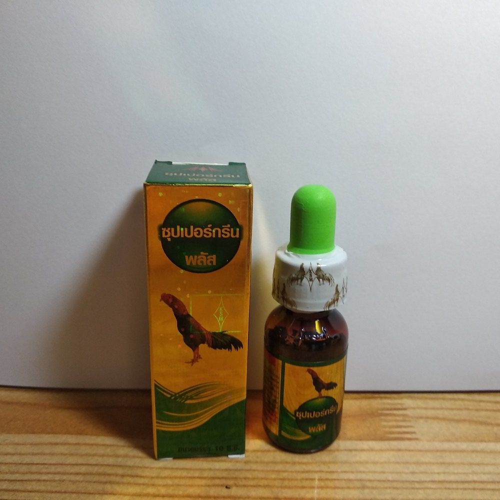 Hen xanh hết khò khè phân xanh phân trắng cho gà  đá super green plus