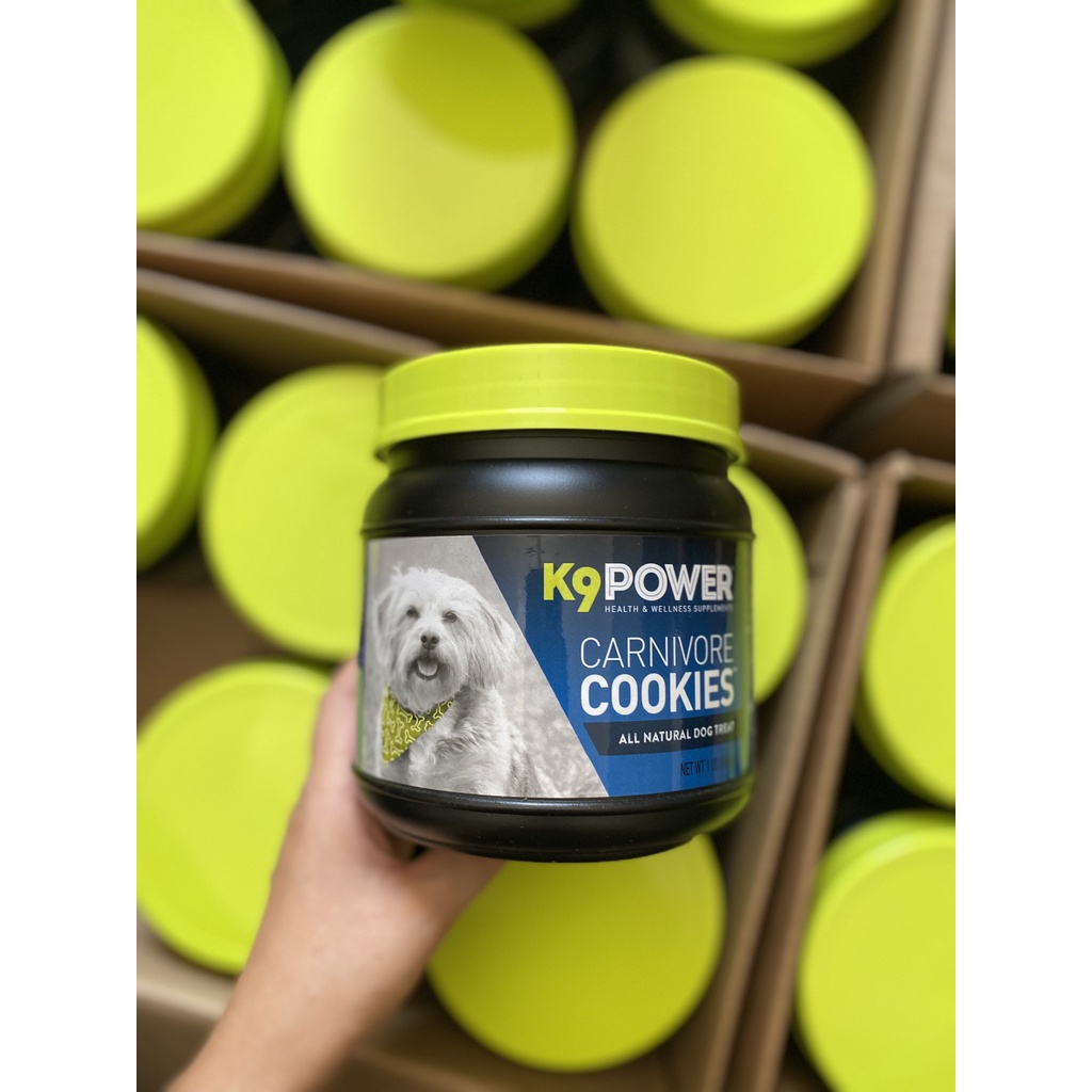 Bánh Dinh Dưỡng cho chó K9 Power Carnivore Cookies 450g