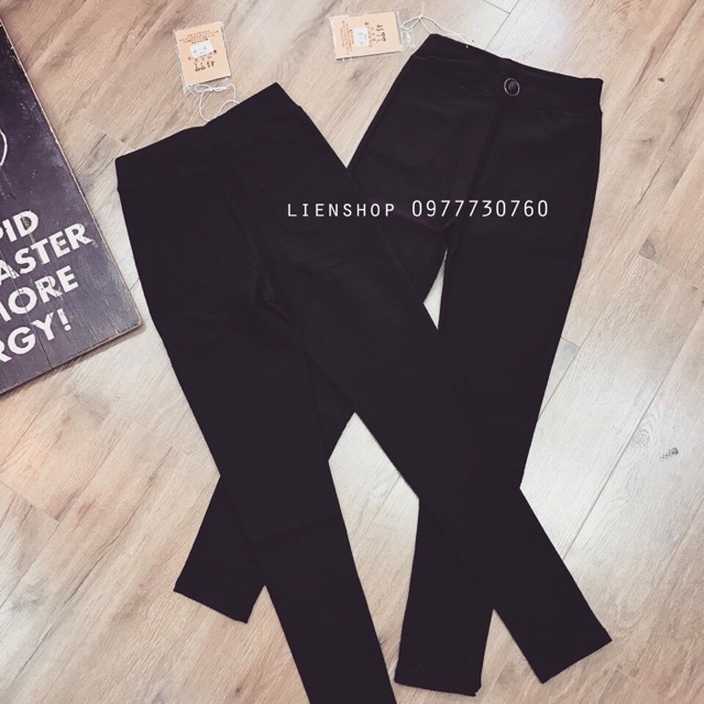 Quần legging hàn khuy trước sz mlxlxxl
