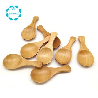 Set 8 Muỗng Gỗ Múc Gia Vị Tiện Lợi Nhỏ Gọn