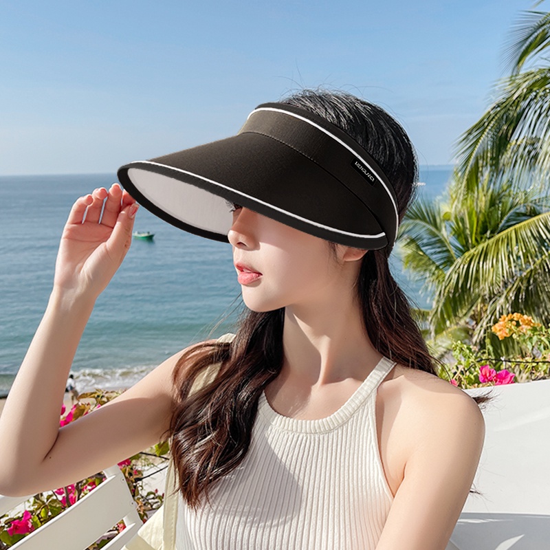 Mũ Vành Rộng Chống Tia Uv Chống Tia Uv Phong Cách Mới Dành Cho Nữ