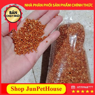 Hạt Kê (bóng) Đỏ Cho Hamster, Chim Vẹt, Yến Phụng size Nhỏ