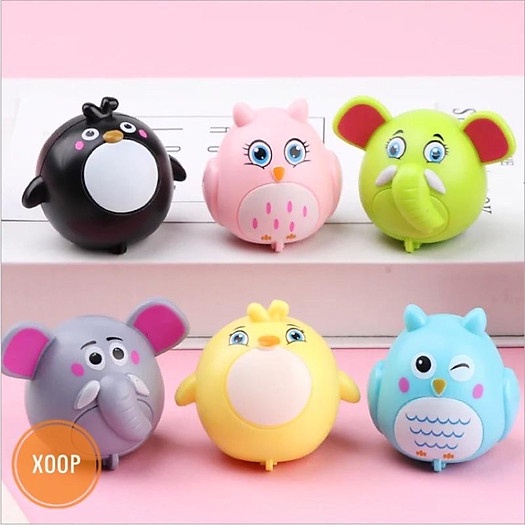 Set 20 Con Vật Chạy Đà TRỨNG THÚ CHẠY CÓT Cho Bé Thoả Sức Vui Chơi Cùng Vườn Thú Tại Nhà