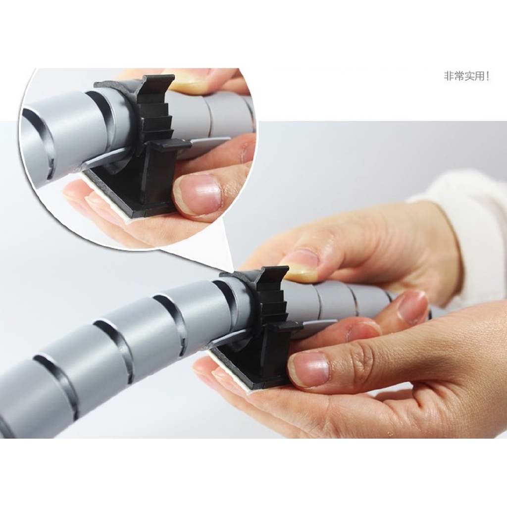 Kẹp cáp có thể điều chỉnh có thể được dán trực tiếp