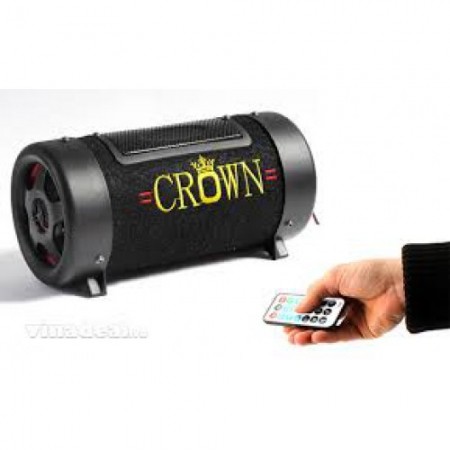Loa Điện CROWN 4 ĐẾ ĐỌC THẺ NHỚ;USB( Loa vi tính + loa laptop)
