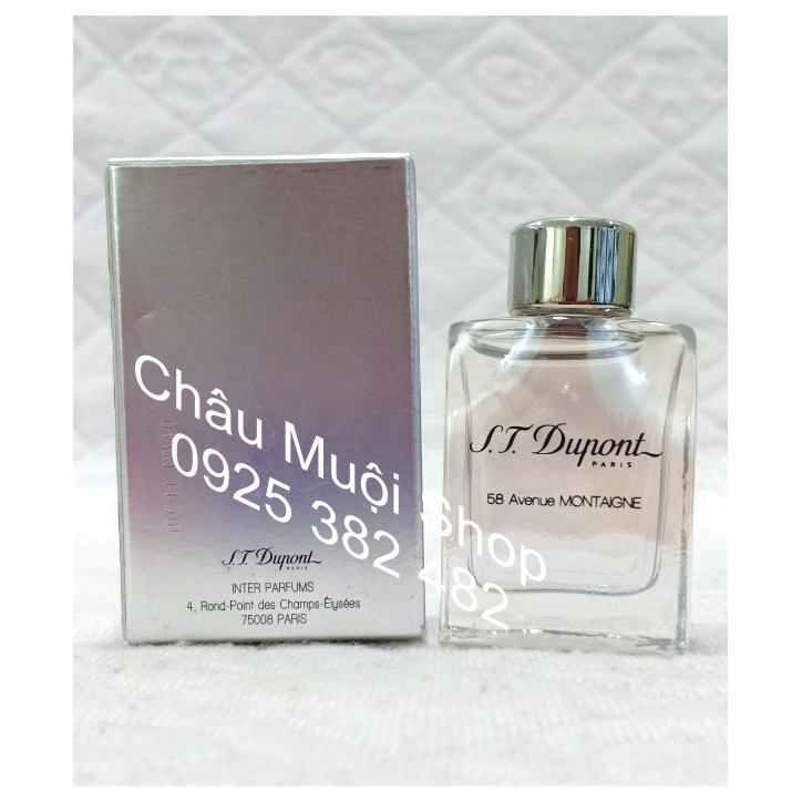 Nước Hoa Mini ST.Dupont -58 Avenue Montaigne pour Homme -5ml