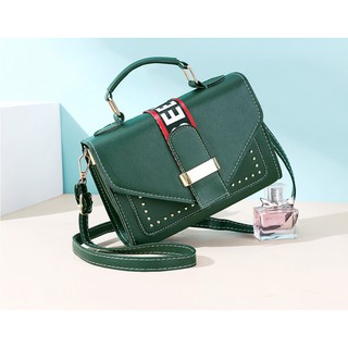 Túi xách nữ đẹp cao cấp, Túi xách nữ đeo chéo có quai cầm 3 ngăn Andy Fashion