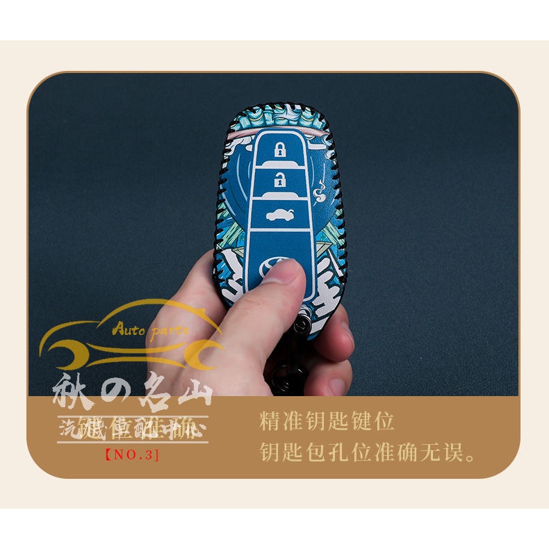 Toyota cross Car Key Case Keychain Car Key Case bag cover Yaris Vios Altis Camry Rav4 INNOVA Chr  Automotive Keychains & Key Covers Automobile key protective shell