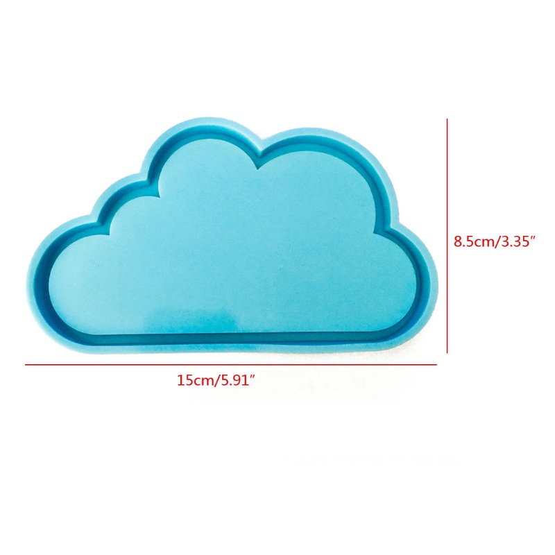Khuôn Silicone Tạo Hình Đám Mây Cho Trang Trí Diy