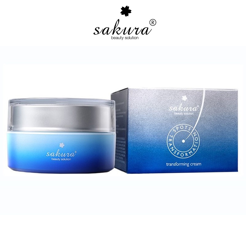 Kem làm mờ nám tàn nhang Sakura Transforming Cream 30g