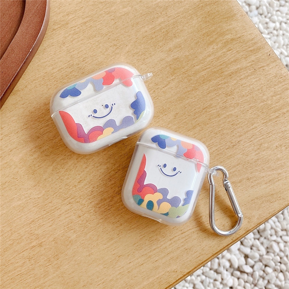 Vỏ bảo vệ tai nghe bluetooth Airpods bằng Sillicone dẻo, ốp Case cute, Airpods 2/pro NUTACASE