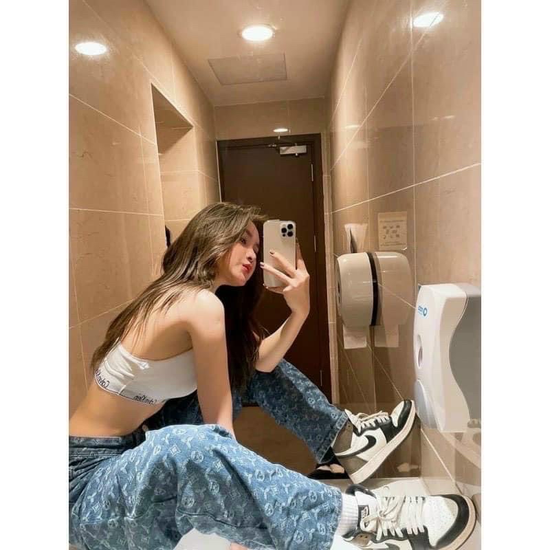 Quần Ống Rộng LV Hot Trend 2021 - Quần Ống Rộng Cạp Cao Ulzzang