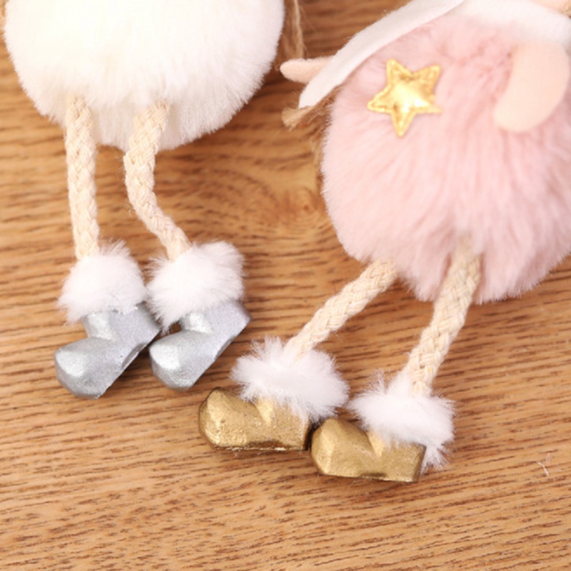 Búp Bê Thiên Thần Nhồi Bông Trang Trí Giáng Sinh