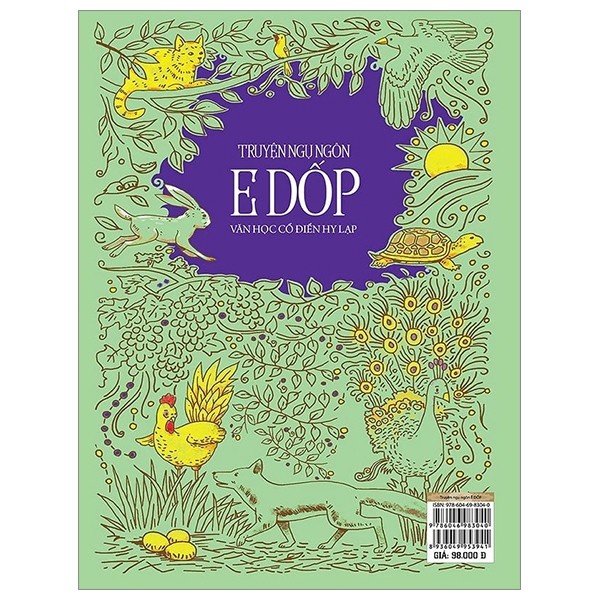 Sách - Ngụ Ngôn E Dốp - Văn Học Cổ Điển Hi Lạp