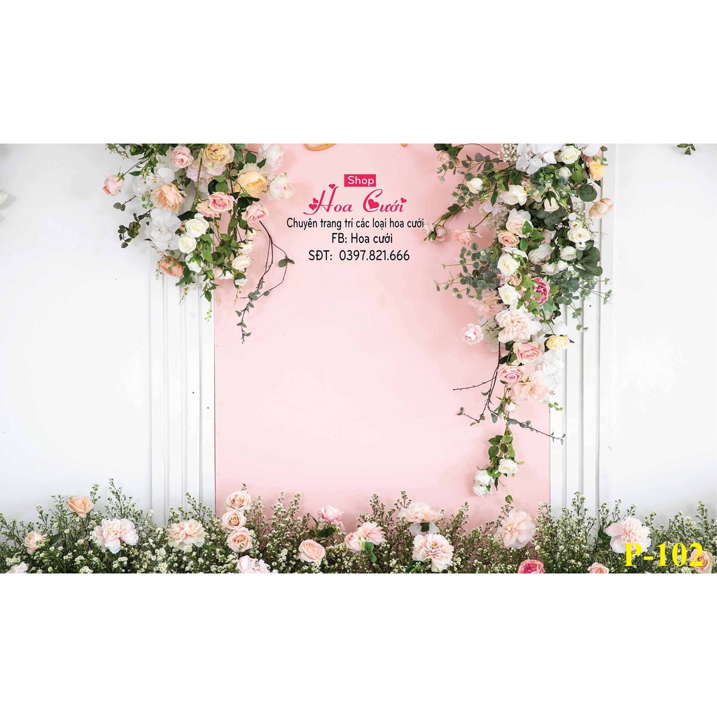 Phông nền chụp ảnh cưới 3D 5D lịch sự sang trọng,tân cổ điển khổ lớn