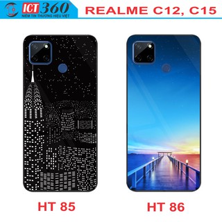 Ốp Lưng Kính Realme C12, Realme C15 - in Theo Yêu Cầu