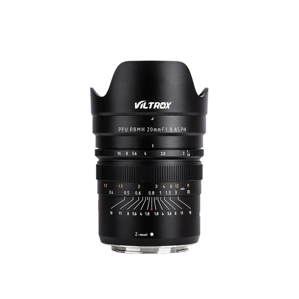 Ống kính Viltrox PFU RBMH 20mm F1.8 ASPH for Sony FE và Nikon Z