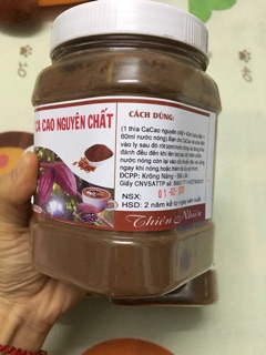 500gr - BỘT CA CAO NGUYÊN CHẤT