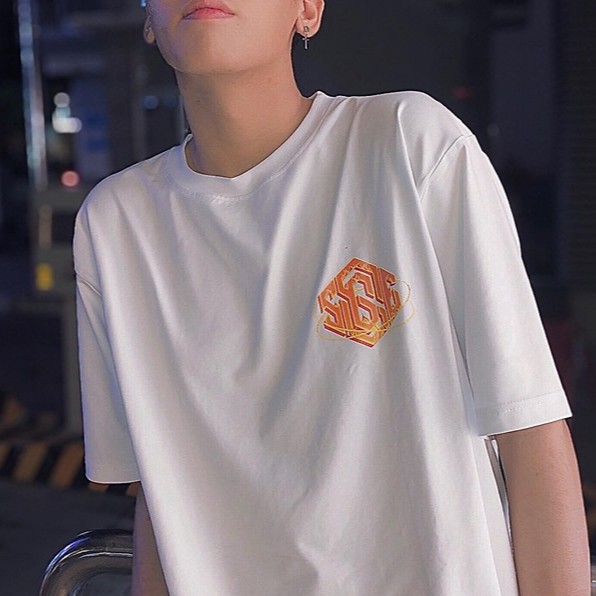 Áo phông tay lỡ Meteorite SGES form rộng unisex nam nữ streetwear