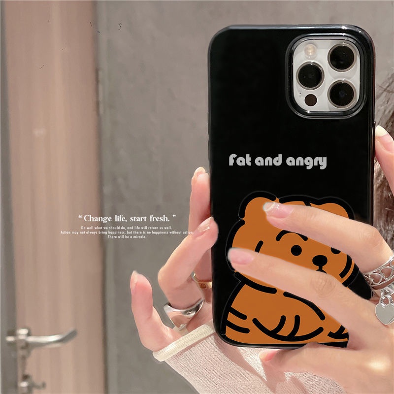 Ốp Điện Thoại Hình Hổ Hoạt Hình Dễ Thương Cho Iphone14 11 12 13 PRO MAX