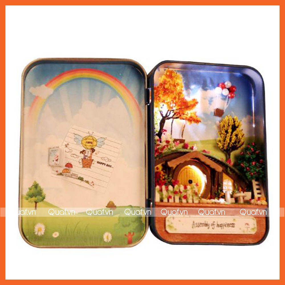 Mô Hình Nhà Gỗ Lắp Ráp DIY - Box Secret