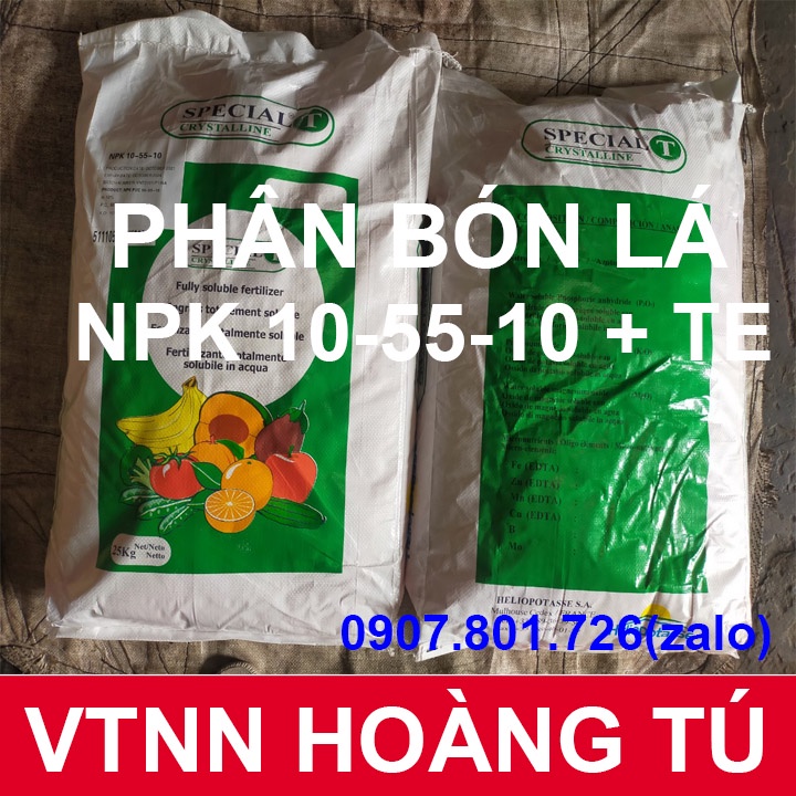 Phân bón lá HELIO PHÁP NPK 10-55-10+TE