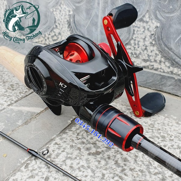 Máy Ngang Noeby Leisure K7 THẾ GIỚI ĐỒ CÂU LURE 68 Máy Câu Lure Máy Ngang Câu Lóc B24