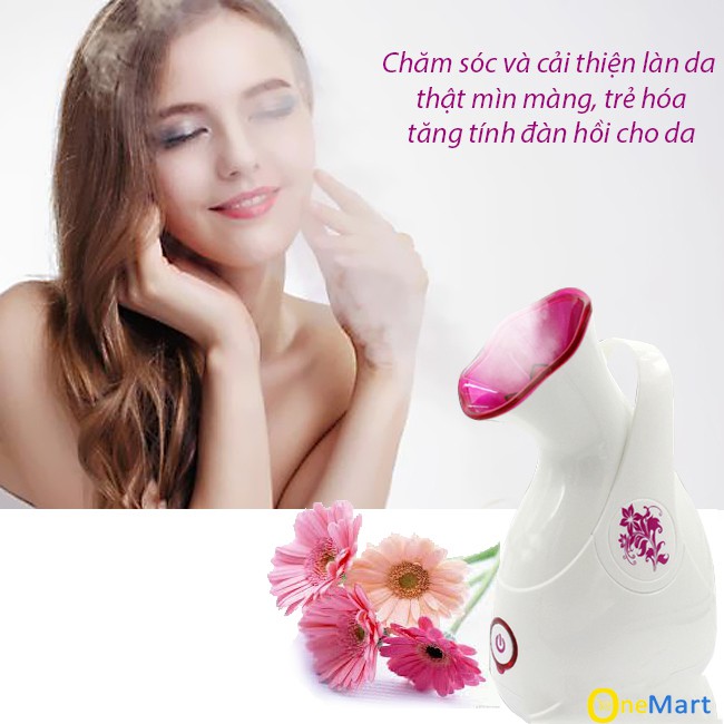 [BH 1 ĐỔI 1] Máy xông hơi mặt Sokany cao cấp chăm sóc da phun sương theo công nghệ nano - Hàng chính hãng