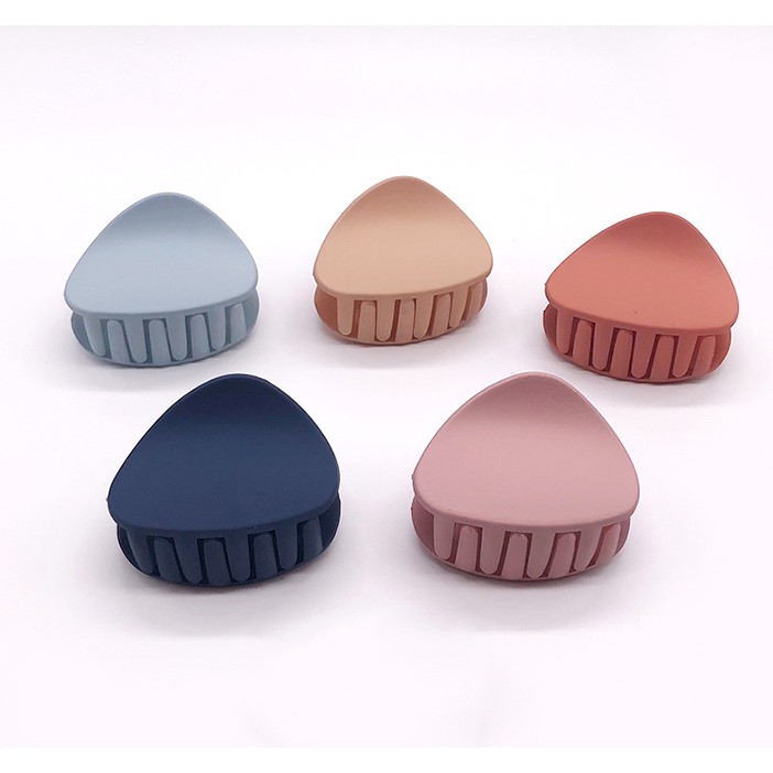 Kẹp Tóc Càng Cua 8 Răng Màu Pastel Korea Xinh Xắn 5,5CM