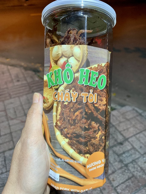 Khô Heo Cháy Tỏi 300g - Ăn Vặt 492