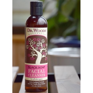 Sửa rửa mặt xà phòng đen - dr woods black soap