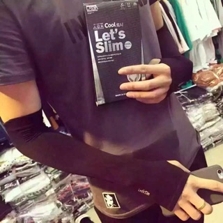 Ống tay chống nắng xỏ ngón Let's Slim