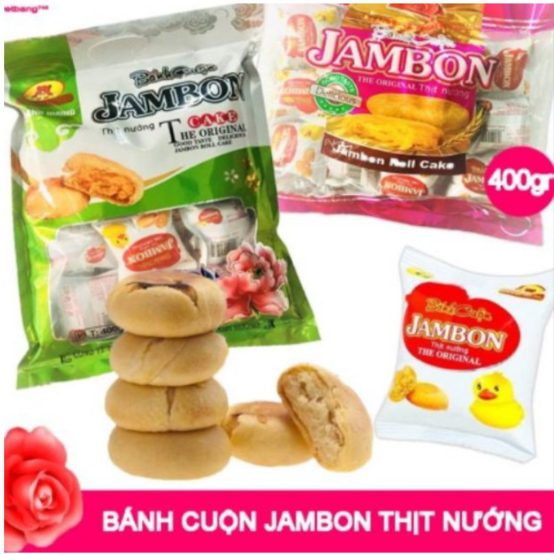 1 Cái Bánh Cuộn Jambon Thịt Nướng Thanh Hương - B040