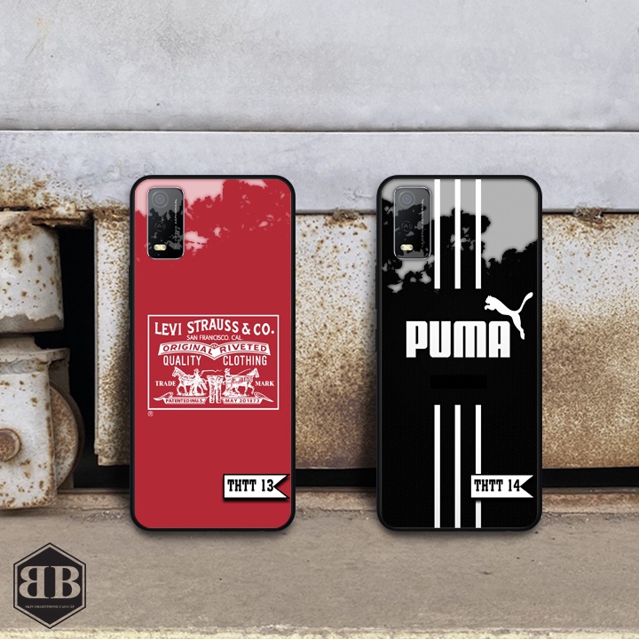 Ốp lưng kính cường lực Vivo Y3S thương hiệu thời trang