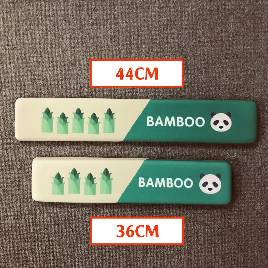 Đệm kê tay bàn phím silicon siêu mềm 44 (36)x8cm chống mỏi tay nhiều hình lựa chọn