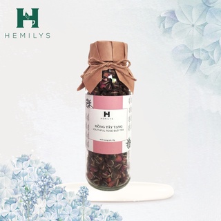 Trà Hoa Hồng Tây Tạng Cao Cấp 100% Từ Thiên Nhiên Giảm Mụn Đẹp Da Chống Lão Hóa Hemilys Tea Chai 50g