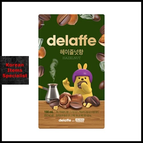 hazelnut coffee CU Cà phê hạt phỉ không đường Túi CU 헤이즐넛 커피 230ML