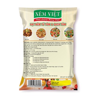 Hạt nêm từ Tôm và Gạch tôm gói 800gr