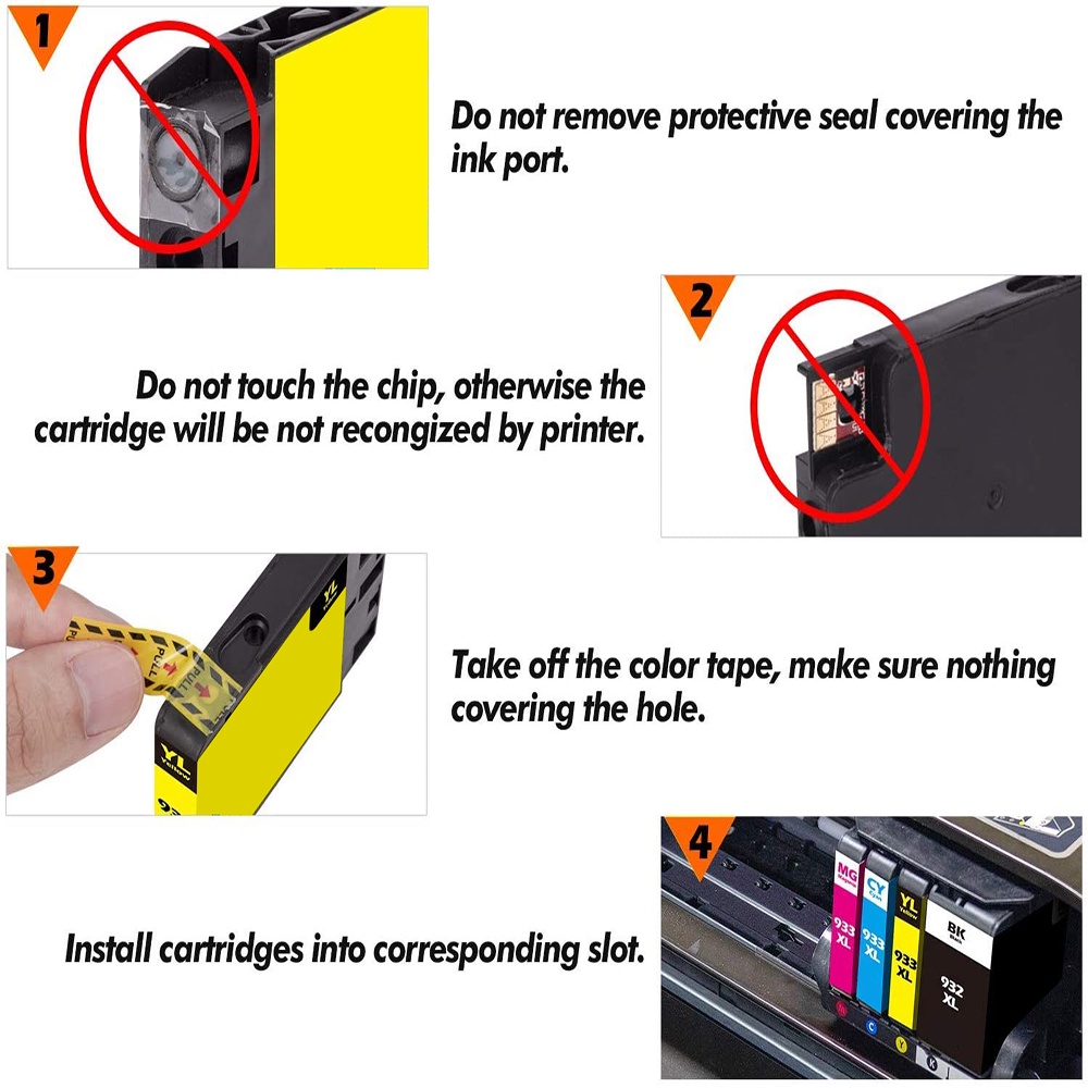 Hộp Đựng Mực HP 934XL HP 935XL HP 934 935 HP Officejet Pro 6812 6830 6815 6835 6230 6820
