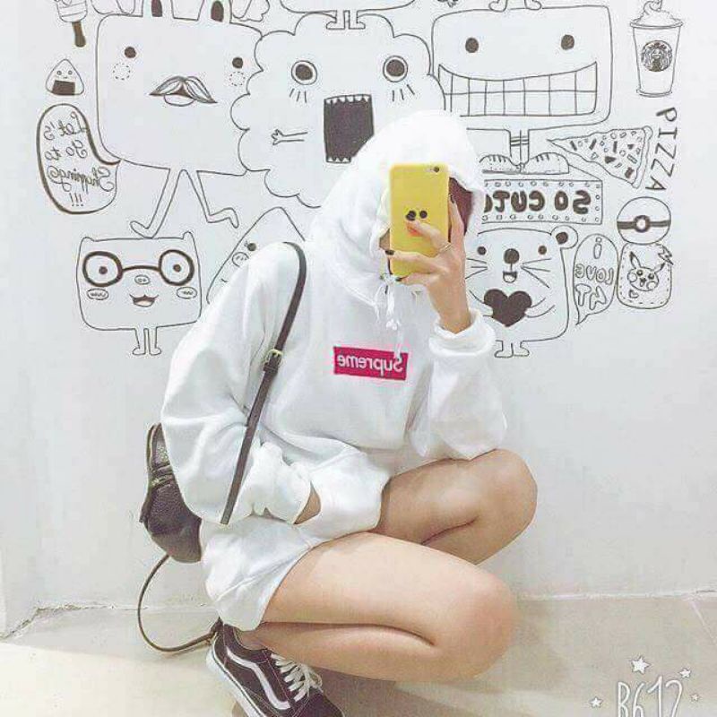 Áo hoodie superme